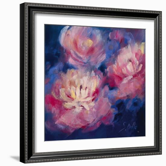 Pivoines-Genevieve Dolle-Framed Giclee Print