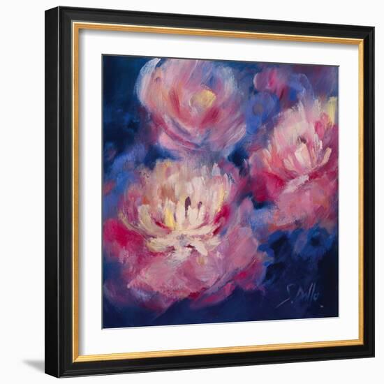 Pivoines-Genevieve Dolle-Framed Giclee Print