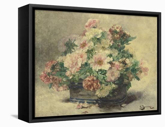 Pivoines-Georges Jeannin-Framed Premier Image Canvas