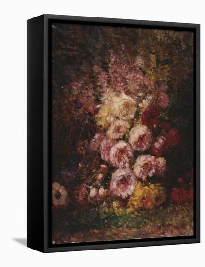 Pivoines-Félix Ziem-Framed Premier Image Canvas