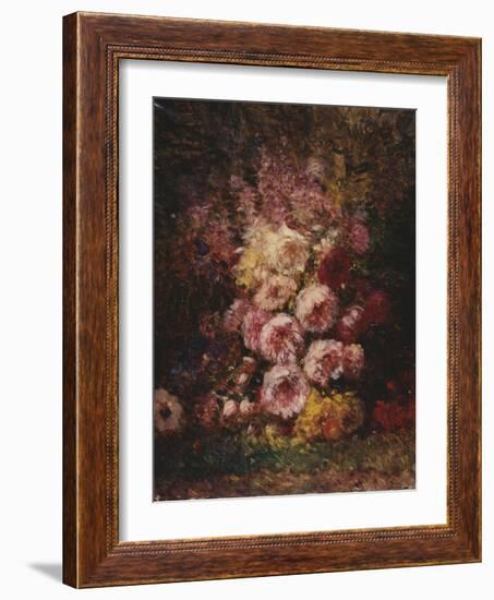 Pivoines-Félix Ziem-Framed Giclee Print