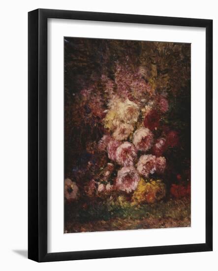 Pivoines-Félix Ziem-Framed Giclee Print