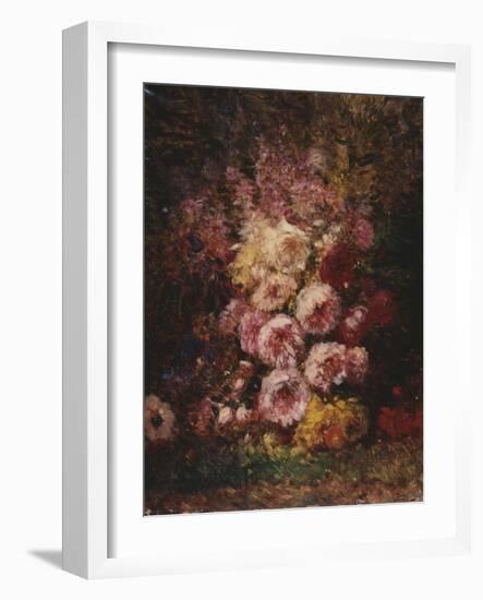 Pivoines-Félix Ziem-Framed Giclee Print