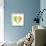 Pixel Block Irish Love Heart-wongstock-Framed Stretched Canvas displayed on a wall