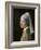 Pixelated Girl with a Pearl Earring-Studio W-Framed Art Print