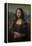 Pixelated Mona Lisa-Studio W-Framed Stretched Canvas