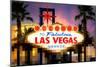 Pixelusa - Fabulous Vegas-Philippe HUGONNARD-Mounted Art Print