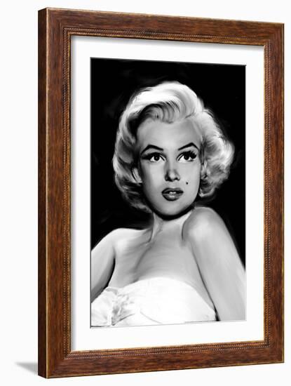 Pixie Marilyn-Jerry Michaels-Framed Art Print