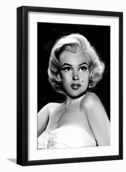 Pixie Marilyn-Jerry Michaels-Framed Art Print