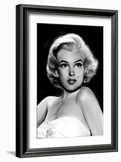 Pixie Marilyn-Jerry Michaels-Framed Art Print