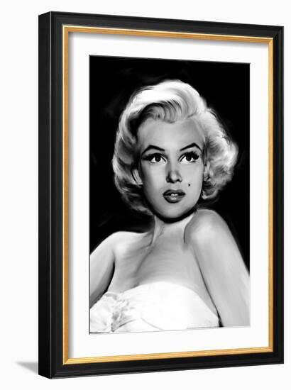 Pixie Marilyn-Jerry Michaels-Framed Art Print