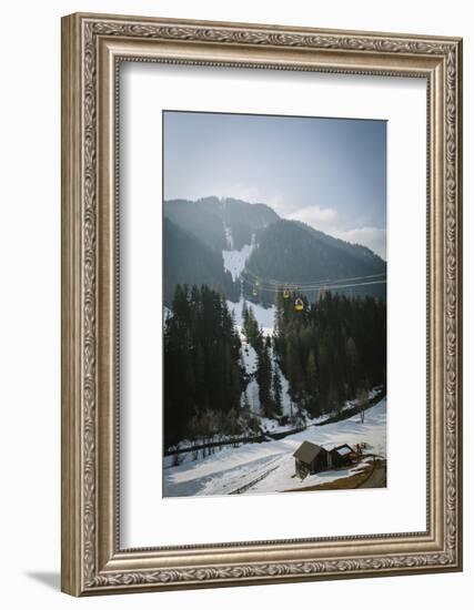 Piz La Villa from La Villa, Alta Badia, Dolomites, South Tyrol, Italy-Mark Doherty-Framed Photographic Print