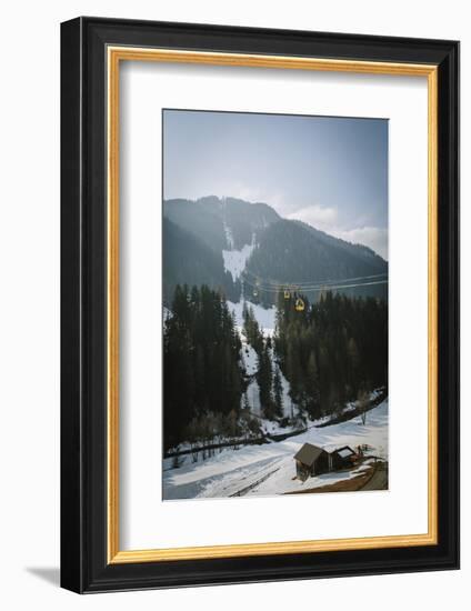 Piz La Villa from La Villa, Alta Badia, Dolomites, South Tyrol, Italy-Mark Doherty-Framed Photographic Print