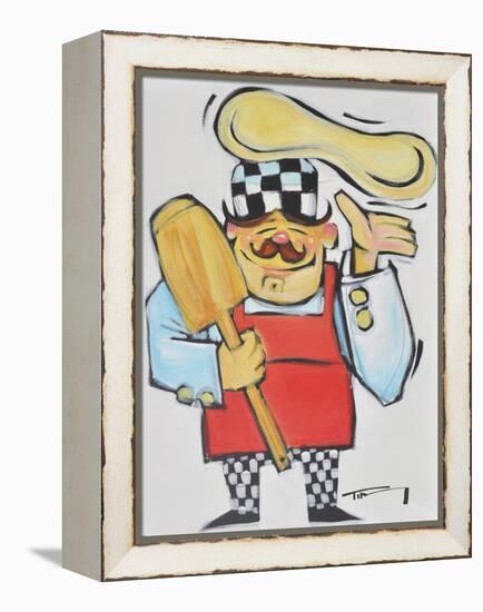 Pizza Chef-Tim Nyberg-Framed Premier Image Canvas