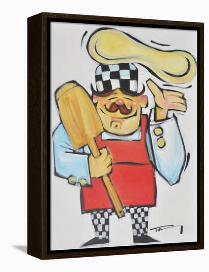Pizza Chef-Tim Nyberg-Framed Premier Image Canvas