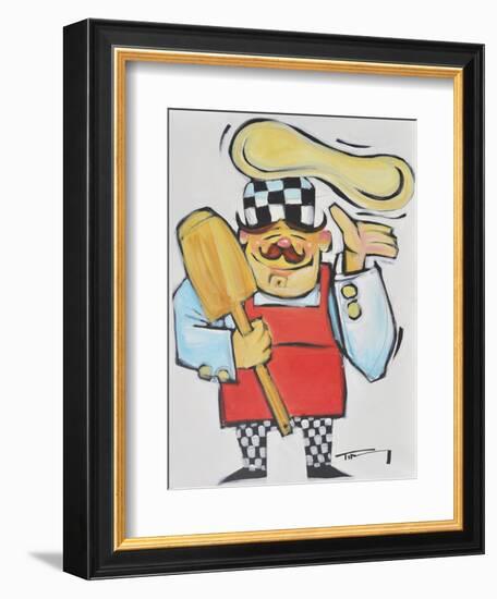 Pizza Chef-Tim Nyberg-Framed Giclee Print