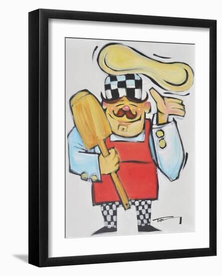 Pizza Chef-Tim Nyberg-Framed Giclee Print