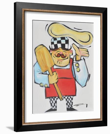 Pizza Chef-Tim Nyberg-Framed Giclee Print