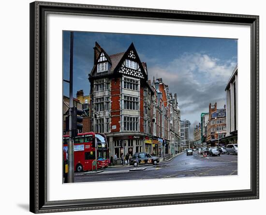 Pizza Hut Kensington, London-Anna Siena-Framed Photographic Print