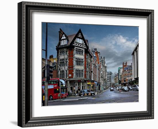 Pizza Hut Kensington, London-Anna Siena-Framed Photographic Print