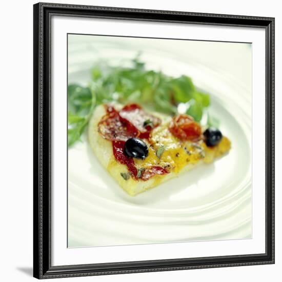 Pizza Slice-David Munns-Framed Photographic Print