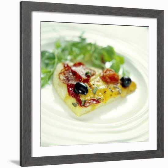 Pizza Slice-David Munns-Framed Photographic Print