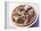 Pizza Topped with Prosciutto, Olives, Capers and Rocket-Joachim Turré-Framed Premier Image Canvas