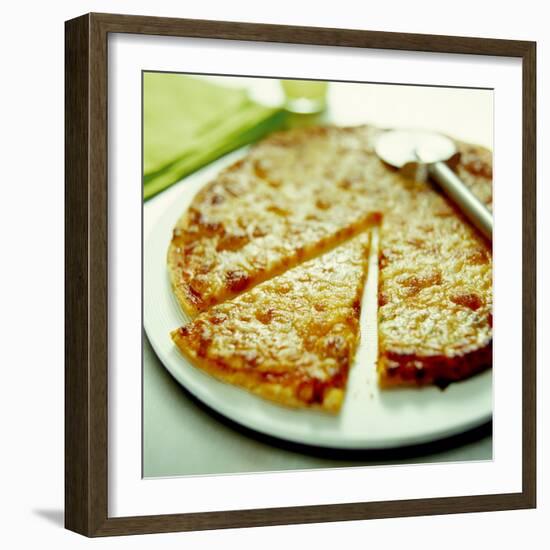 Pizza-David Munns-Framed Premium Photographic Print