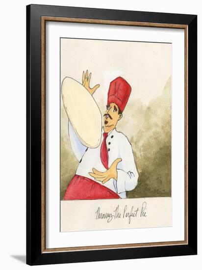 Pizza-Alan Siegel-Framed Art Print