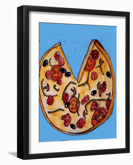 Pizza-Sarah Thompson-Engels-Framed Giclee Print