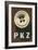 PKZ Button Advertisement-null-Framed Giclee Print