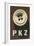 PKZ Button Advertisement-null-Framed Giclee Print