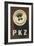 PKZ Button Advertisement-null-Framed Giclee Print