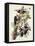 Pl. 111 Pileated Woodpecker-John Audubon-Framed Stretched Canvas
