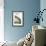 Pl 261 Hooping Crane-John Audubon-Framed Art Print displayed on a wall