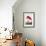 Pl 431 American Flamingo-John James Audubon-Framed Art Print displayed on a wall