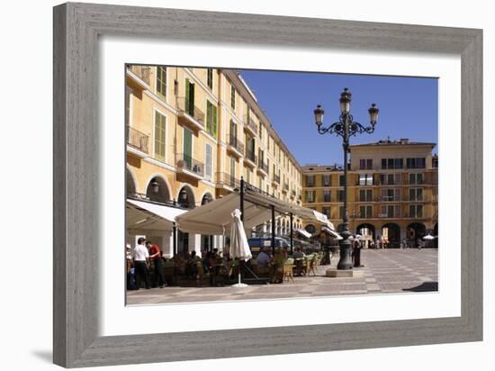 Placa Major, Palma, Mallorca, Spain-Peter Thompson-Framed Photographic Print