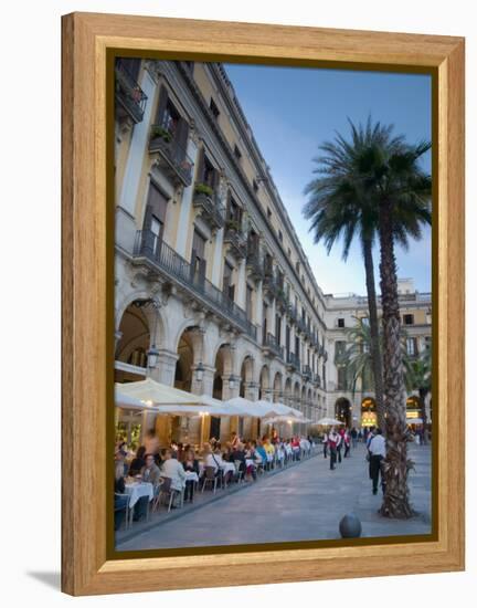 Placa Reial, Barcelona, Spain-Alan Copson-Framed Premier Image Canvas