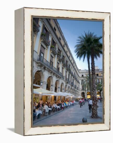 Placa Reial, Barcelona, Spain-Alan Copson-Framed Premier Image Canvas