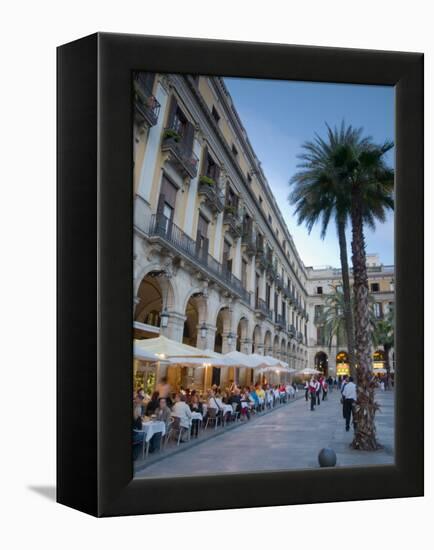 Placa Reial, Barcelona, Spain-Alan Copson-Framed Premier Image Canvas