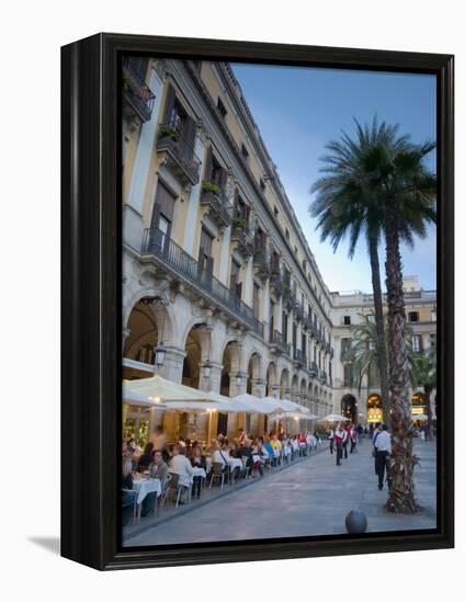 Placa Reial, Barcelona, Spain-Alan Copson-Framed Premier Image Canvas