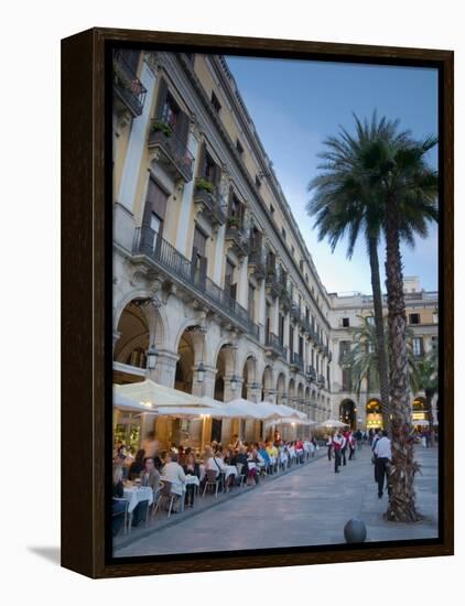 Placa Reial, Barcelona, Spain-Alan Copson-Framed Premier Image Canvas