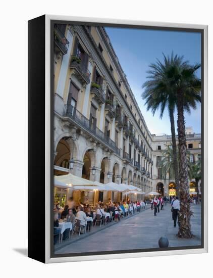 Placa Reial, Barcelona, Spain-Alan Copson-Framed Premier Image Canvas