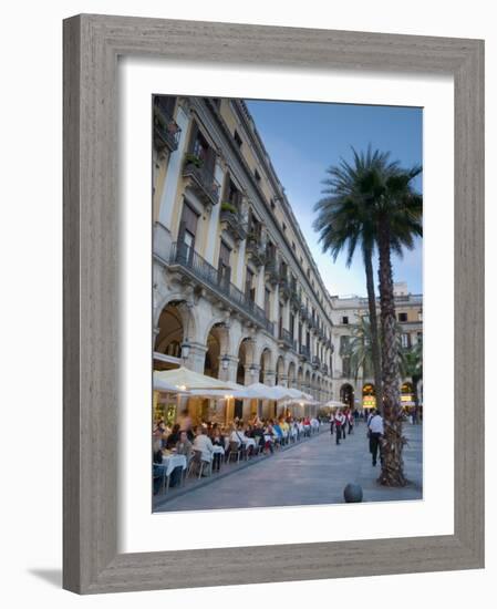 Placa Reial, Barcelona, Spain-Alan Copson-Framed Photographic Print