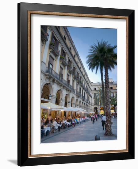 Placa Reial, Barcelona, Spain-Alan Copson-Framed Photographic Print