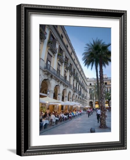 Placa Reial, Barcelona, Spain-Alan Copson-Framed Photographic Print