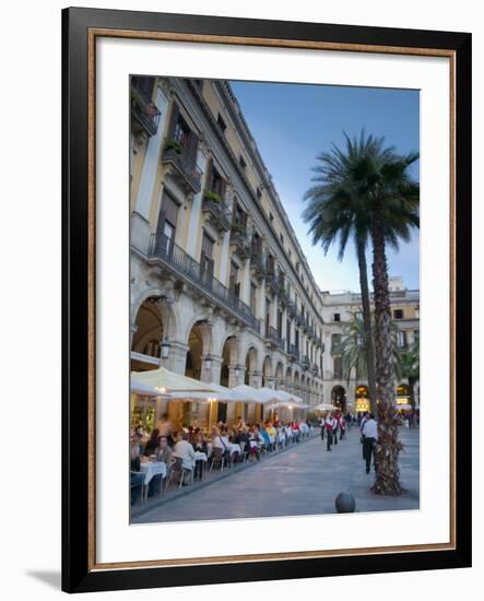Placa Reial, Barcelona, Spain-Alan Copson-Framed Photographic Print