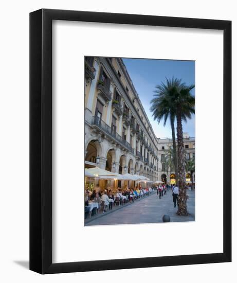 Placa Reial, Barcelona, Spain-Alan Copson-Framed Photographic Print