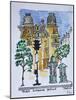 Place Alphonse Deville, Paris, France.-Richard Lawrence-Mounted Photographic Print