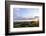 Place and Castle Bernstein at Sundown, Austria, Burgenland, Bernstein-Volker Preusser-Framed Photographic Print